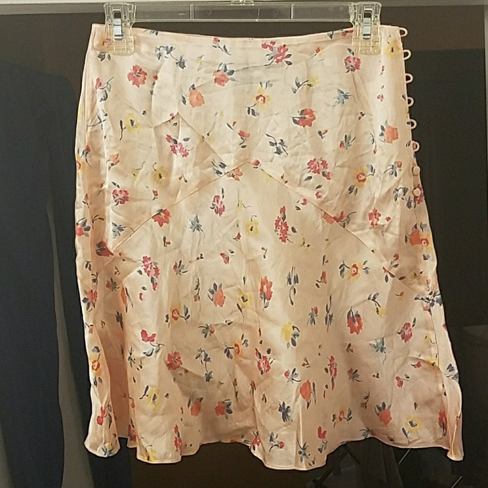 NWT Ralph by Ralph Lauren floral skirt size 6